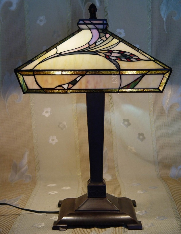 Lampe style Tiffany diam.40                           réf.40.79T